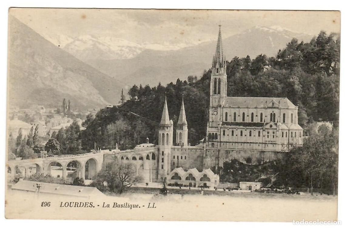 Postales: 196 Lourdes - La basilique / Ll - Foto 1