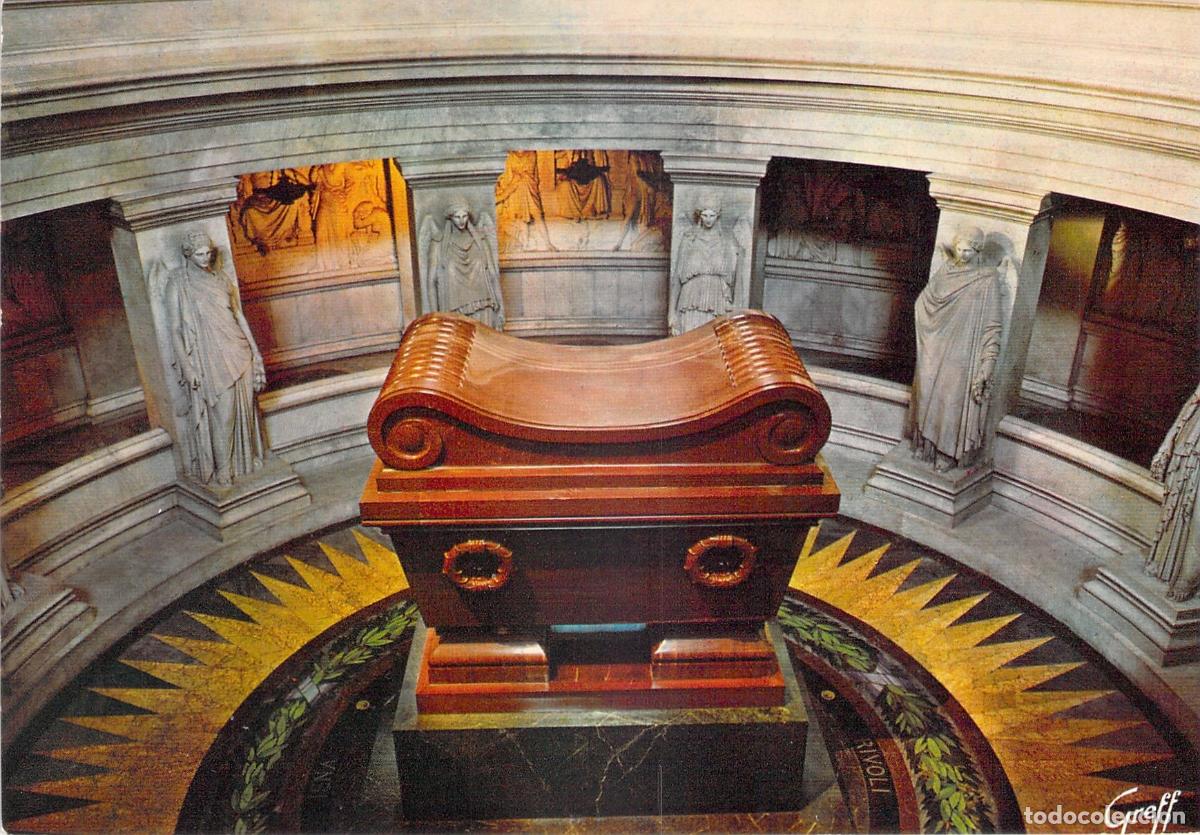 Cartes Postales: Postal Par&iacute;s Les Invalides: Tumba de Napole&oacute;n I Emperador
