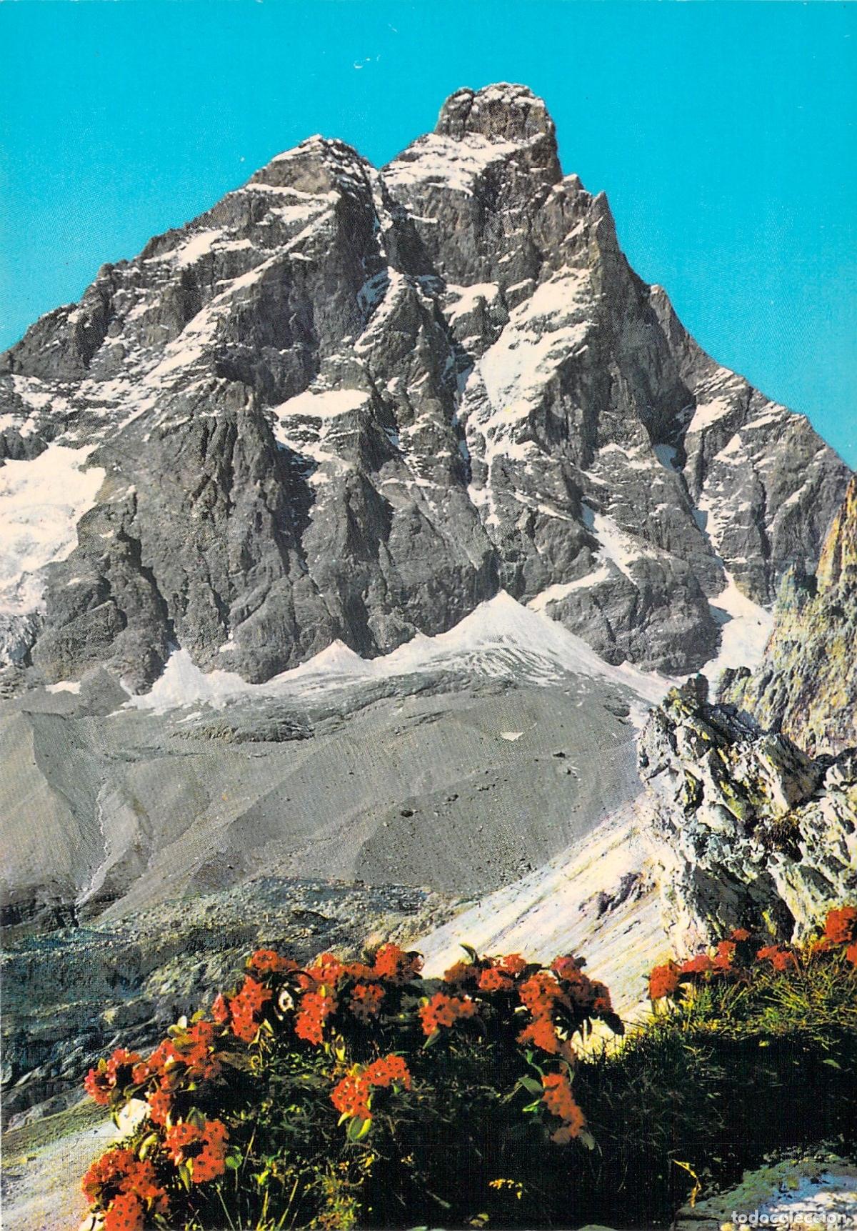Postales: Postal Monte Cervino (Matterhorn) 4484 m. Valle de Aosta Italia Alpes