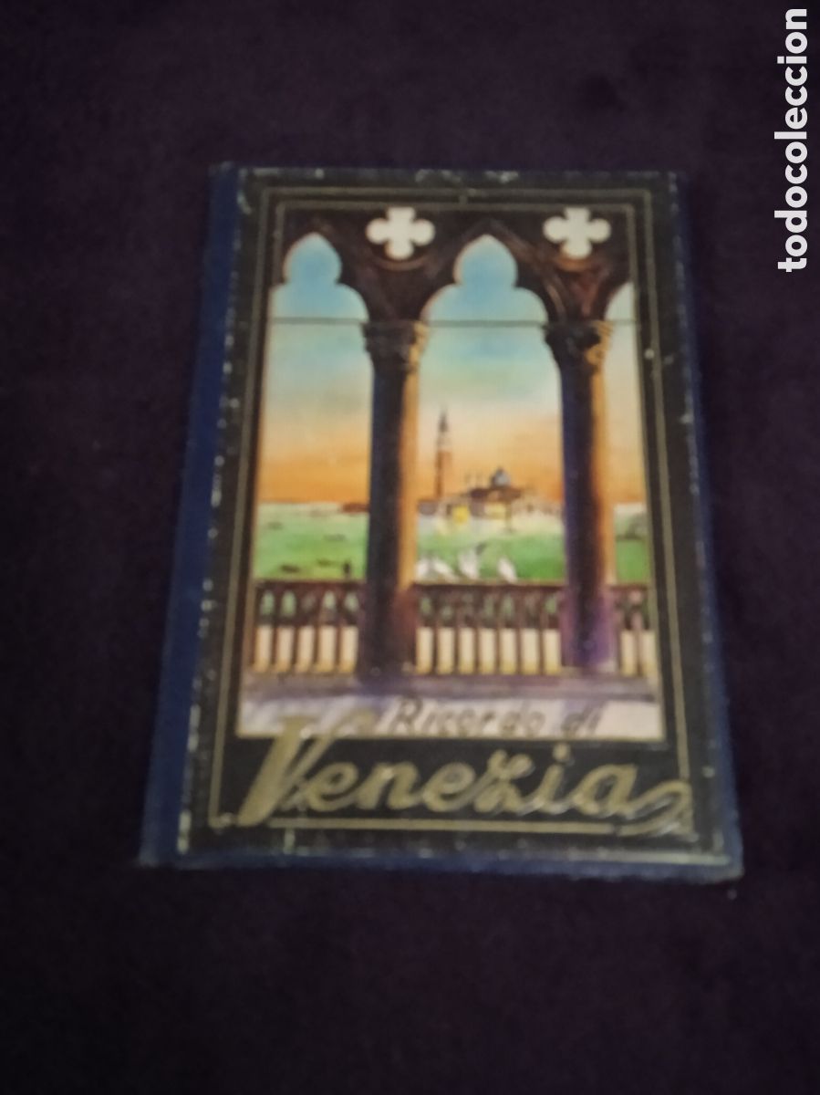 Postales: LIBRO ACORDEON RICORDO DI VENEZIA 32 POSTALES -TAPAS EN RELIEVE A&Ntilde;OS 50
