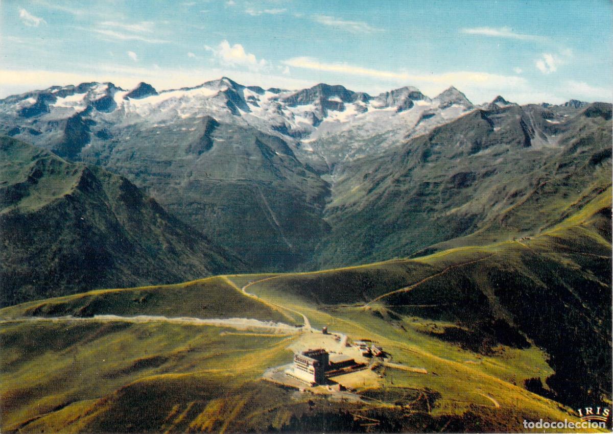 Cartoline: Postal A&eacute;rea Gran Hotel Superbagn&egrave;res Pirineos Franceses Crabioules