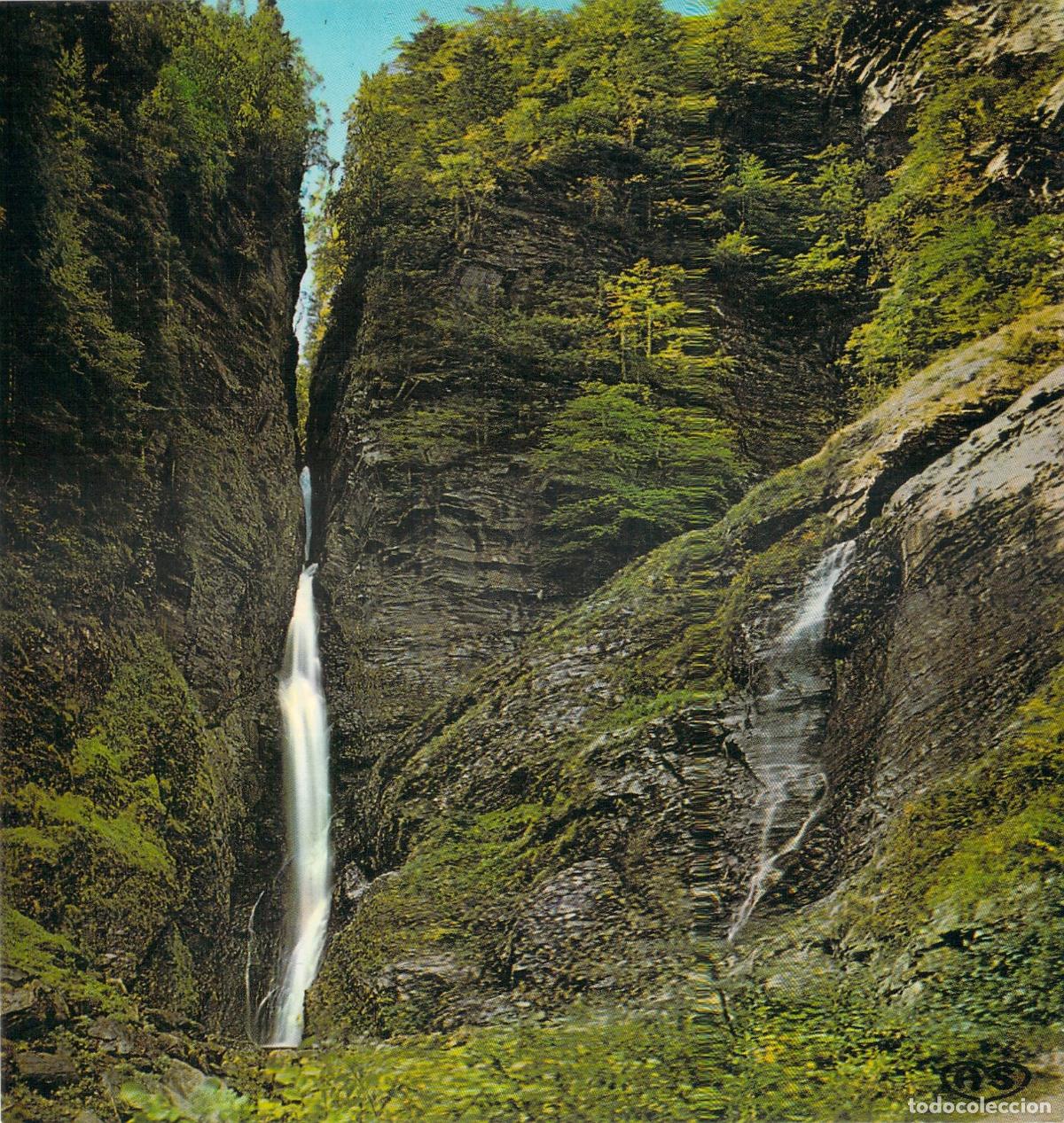 Cartes Postales: Postal Cascada del Infierno, Valle de Lys, Pirineos, Luchon, Francia
