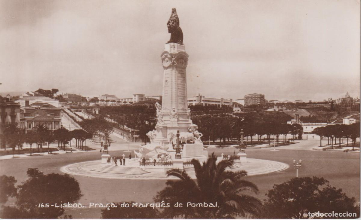 Postales: LISBOA. PRA&Ccedil;A DO MARQUES DE POMBAL ... SIN CIRCULAR - Foto 1