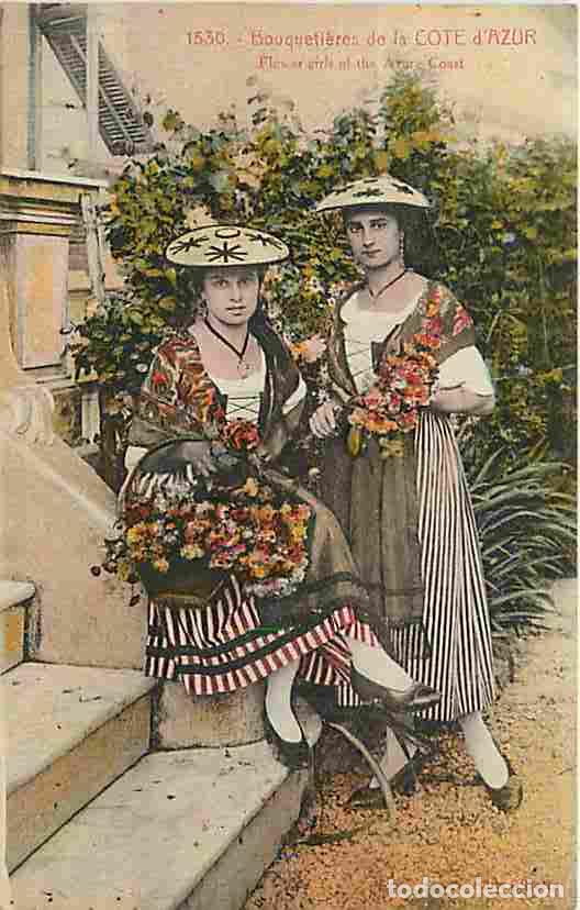 Postales: France - 06 - Alpes Maritimes - Bouqueti&egrave;res de la Cote d'Azur - Anim&eacute;e - Folklore - CPA - Voir Scan