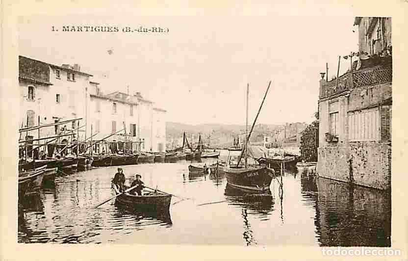 Postales: France - 13 - Martigues - Bateaux - Anim&eacute;e - CPA - Voir Scans Recto-Verso