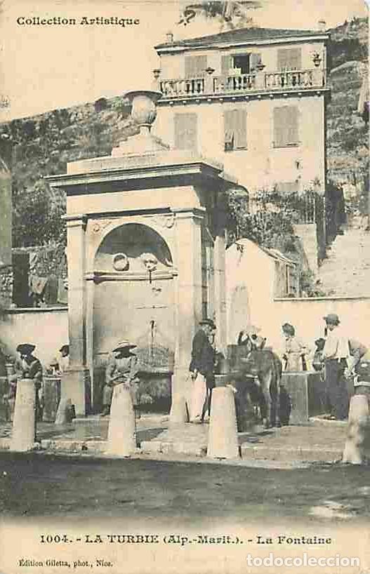 Postales: France - 06 - La Turbie - La Fontaine - Anim&eacute;e - Ane - CPA - Voir Scans Recto-Verso