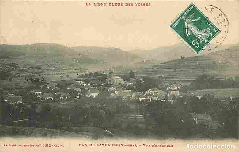 Cartes Postales: France - 88 - Ban de Laveline - Vue d'ensemble - La Ligne Bleue des Vosges - CPA - Voir Scans Recto-