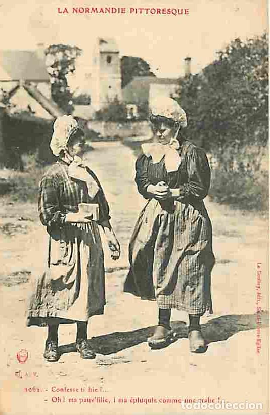 Postales: France - 76 - Seine Maritime - La Normandie Pittoresque - Folklore - Anim&eacute;e - Le Goubey &eacute;dit St Pier