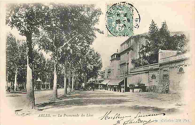 Postkarten: France - 13 - Arles - La Promenade des Lices - Anim&eacute;e - CPA - Voir Scans Recto-Verso