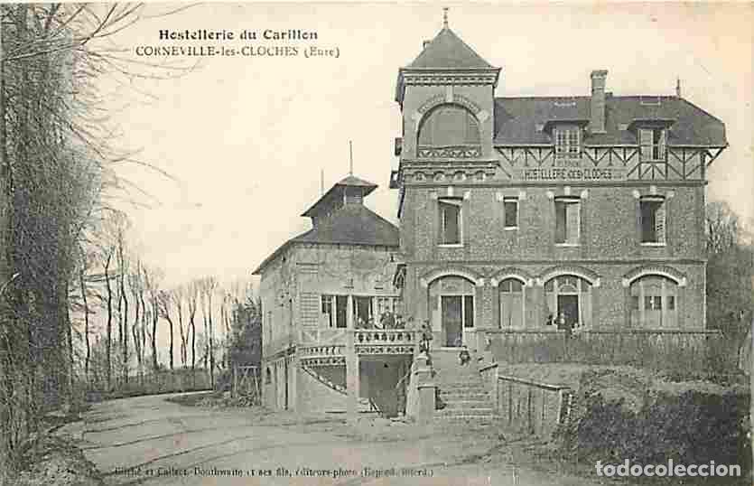 Postkarten: France - 27 - Corneville les Cloches - Hostellerie du Carillon - Anim&eacute;e - CPA - Voir Scans Recto-Ver