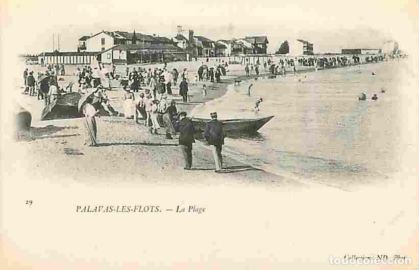 Postais: France - 34 - Palavas les Flots - La Plage - Anim&eacute;e - CPA - Voir Scans Recto-Verso