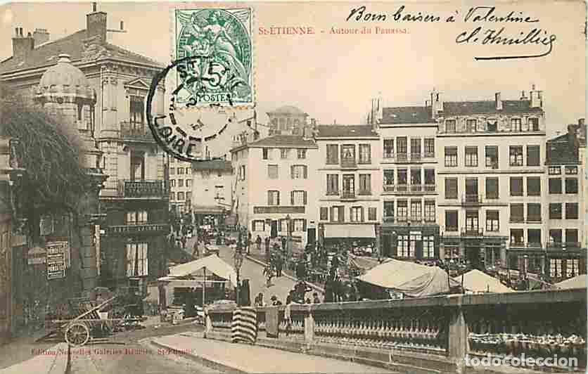 Postais: France - 42 - St Etienne - Autour du Panassa - Anim&eacute;e - CPA - Voir Scans Recto-Verso