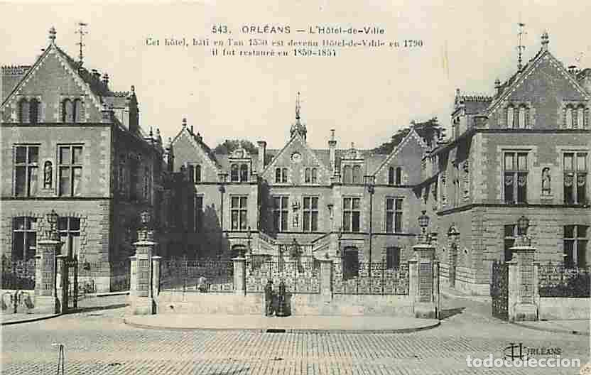 Postcards: France - 45 - Orl&eacute;ans - L'Hotel de Ville - Anim&eacute;e - CPA - Voir Scans Recto-Verso