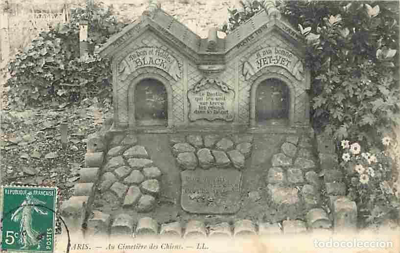 Postkarten: France - 75 - Paris - Au Cimeti&egrave;re des Chiens - CPA - Voir Scans Recto-Verso