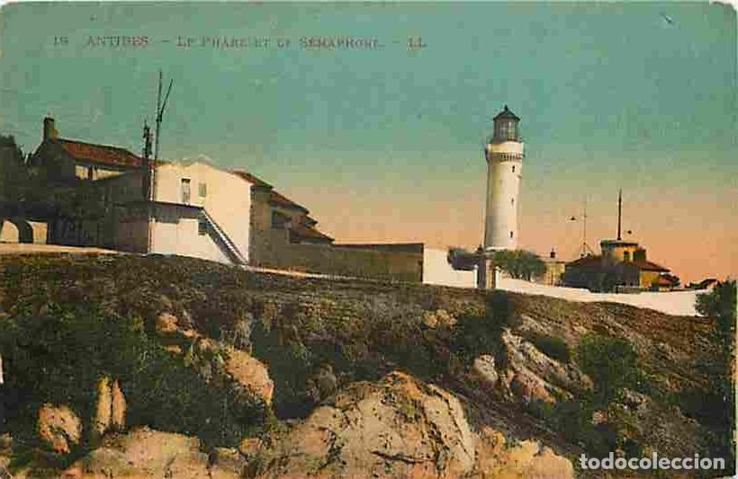 Postkarten: France - 06 - Antibes - Le Phare et le S&eacute;maphore - CPA - Voir Scans Recto-Verso