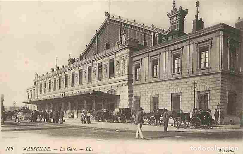 Cartes Postales: France - 13 - Marseille - La Gare - Anim&eacute;e - CPA - Voir Scans Recto-Verso