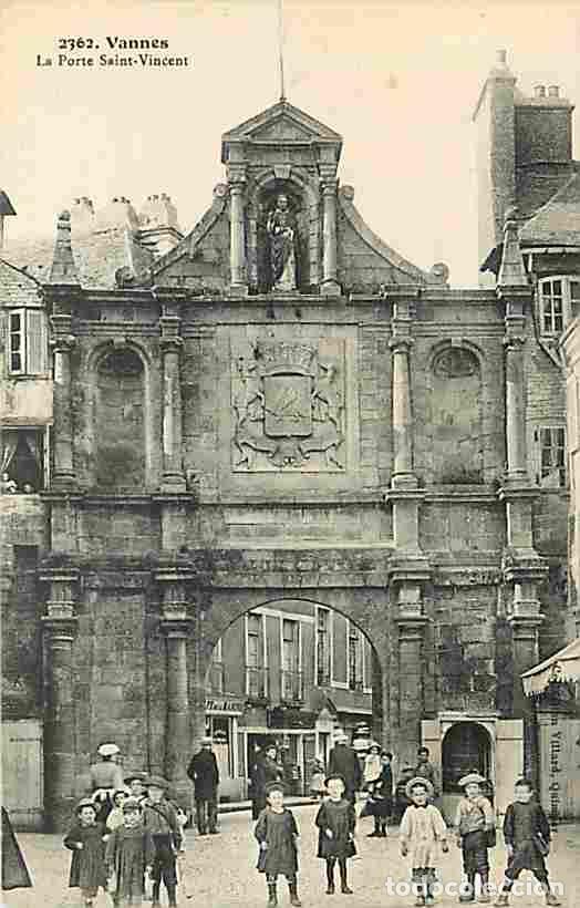 Postais: France - 56 - Vannes - La Porte St Vincent - Anim&eacute;e - Enfants - CPA - Voir Scans Recto-Verso