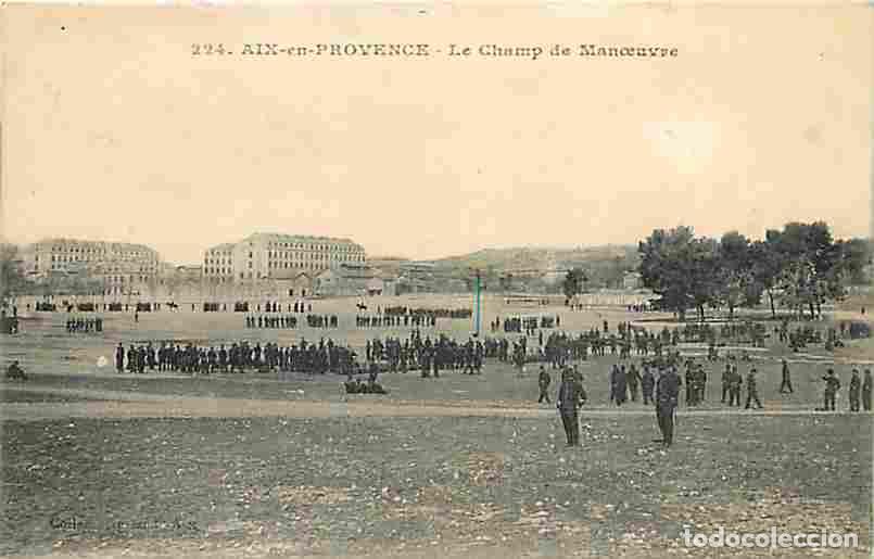 Cartes Postales: France - 13 - Aix en Provence - Le Champ de Manoeuvre - Anim&eacute;e - CPA - Voir Scans Recto-Verso