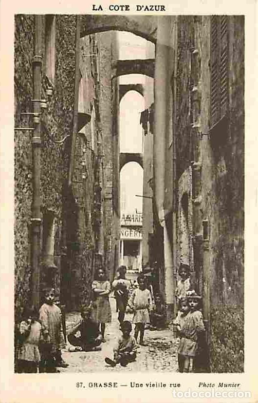 Postales: France - 06 - Grasse - Une Vieille Rue - Anim&eacute;e - Enfants - CPA - Voir Scans Recto-Verso
