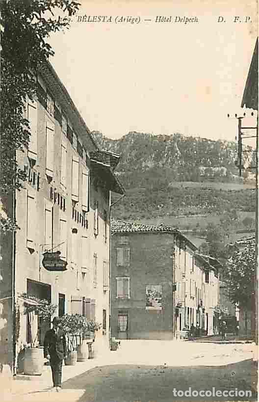 Postales: France - 09 - B&eacute;lesta - Hotel Delpech - Anim&eacute;e - CPA - Voir Scans Recto-Verso