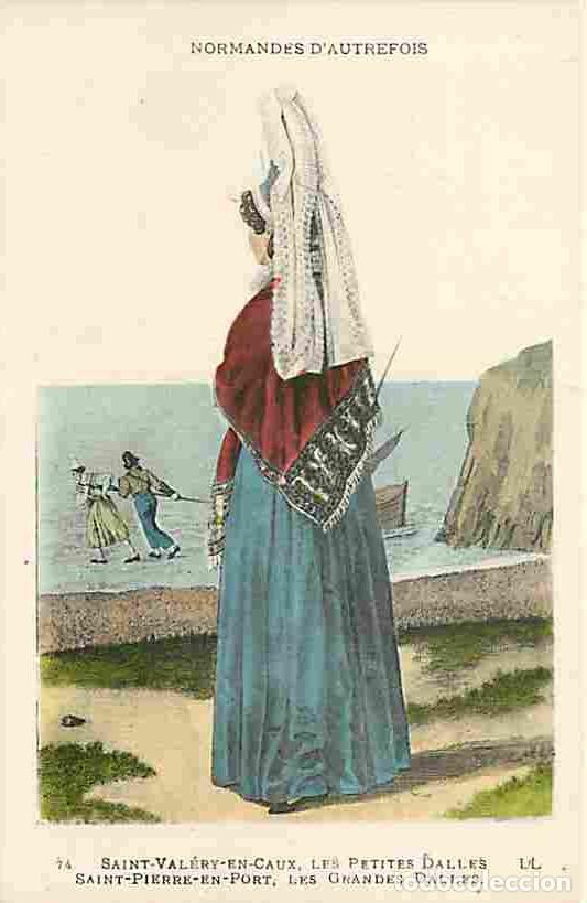 Postales: France - 76 - Seine Maritime - Normandes d'Autrefois - St Val&eacute;ry en Caux - Les Petites Dalles - St P