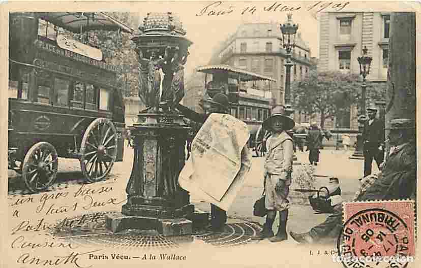 Postais: France - 75 - Paris - Paris V&eacute;cu - A la Wallace - Anim&eacute;e - Grosse Animation - CPA - Voir Scans Recto