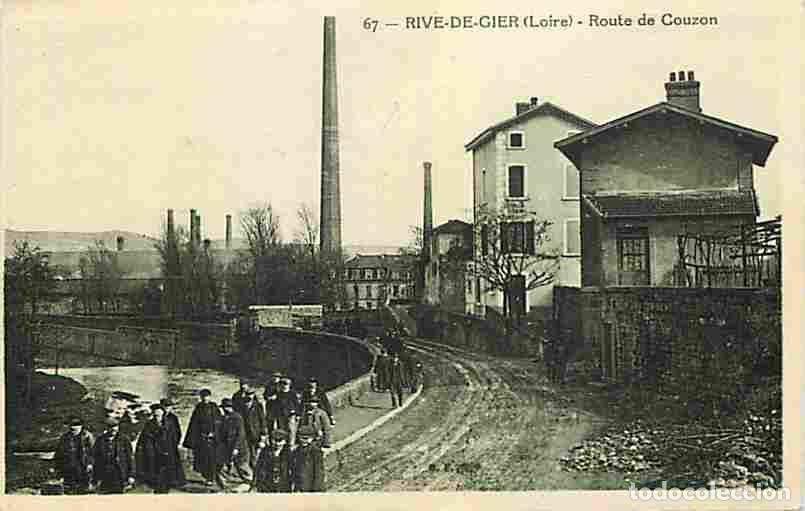 Postales: France - 42 - Rive de Gier - Route de Couzon - Anim&eacute;e - CPA - Voir Scans Recto-Verso