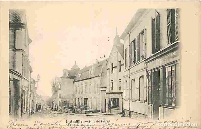 Postais: France - 95 - Andilly - Rue de Paris - Pr&eacute;curseur - CPA - Voir Scans Recto-Verso
