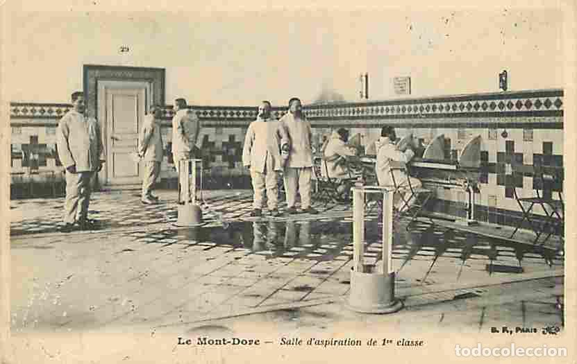 Postcards: France - 63 - Le Mont Dore - Salle d'aspiration de 1e classe - Anim&eacute;e - CPA - Voir Scans Recto-Verso
