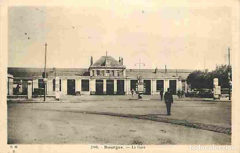 Postcards: France - 18 - Bourges - La Gare - Anim&eacute;e - CPA - Voir Scans Recto-Verso