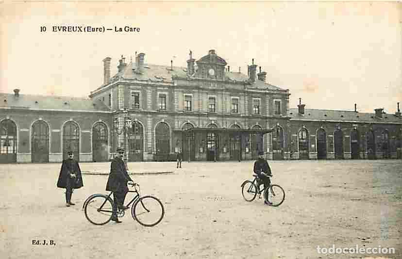Postcards: France - 27 - Evreux - La Gare - Anim&eacute;e - CPA - Voir Scans Recto-Verso