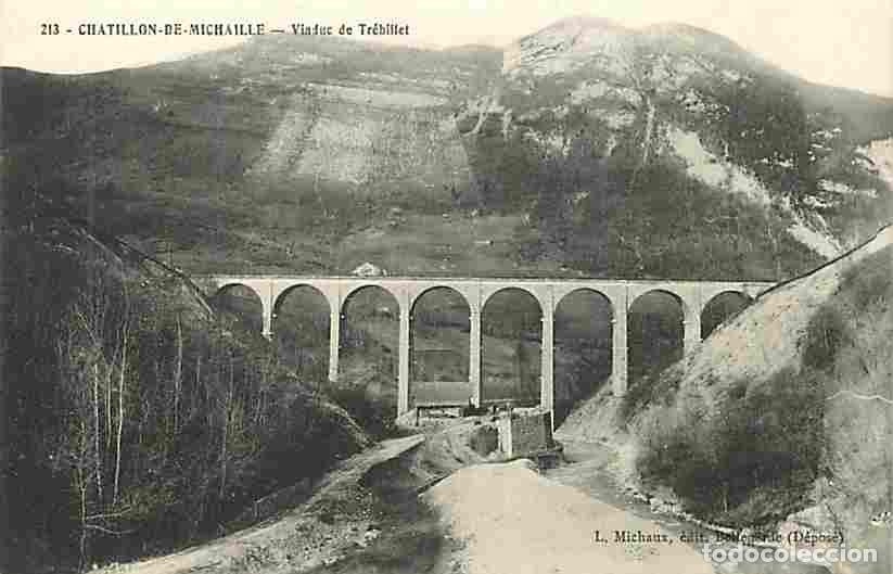 Postais: France - 01 - Chatillon de Michaille - Viaduc de Tr&eacute;billet - CPA - Voir Scans Recto-Verso