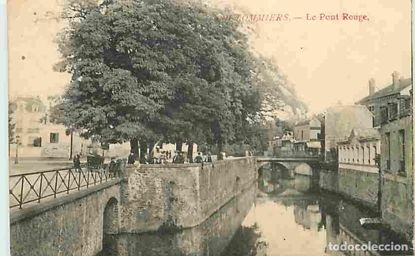Postcards: France - 77 - Coulommiers - Le Pont Rouge - Anim&eacute;e - CPA - Voir Scans Recto-Verso