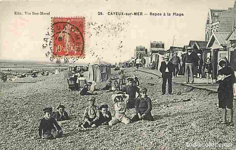 Postcards: France - 80 - Cayeux sur Mer - Repos &agrave; la Plage - Anim&eacute;e - Enfants - CPA - Voir Scans Recto-Verso