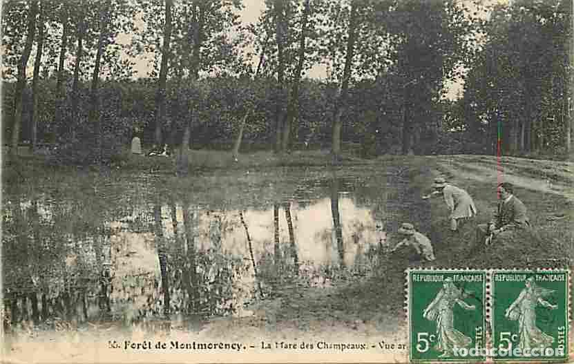Postcards: France - 95 - Montmorency - Foret de Montmorency - La Mare des Champeaux - Anim&eacute;e - CPA - Voir Scans