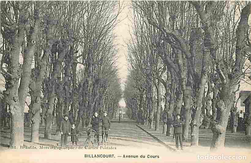 Postkarten: France - 92 - Billancourt - Avenue du Cours - Anim&eacute;e - CPA - Voir Scans Recto-Verso