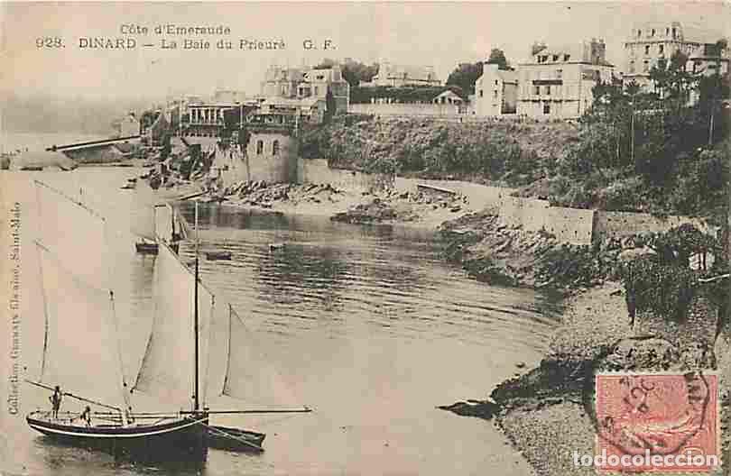 Postkarten: France - 35 - Dinard - La Baie du Prieur&eacute; - Anim&eacute;e - CPA - Voir Scans Recto-Verso