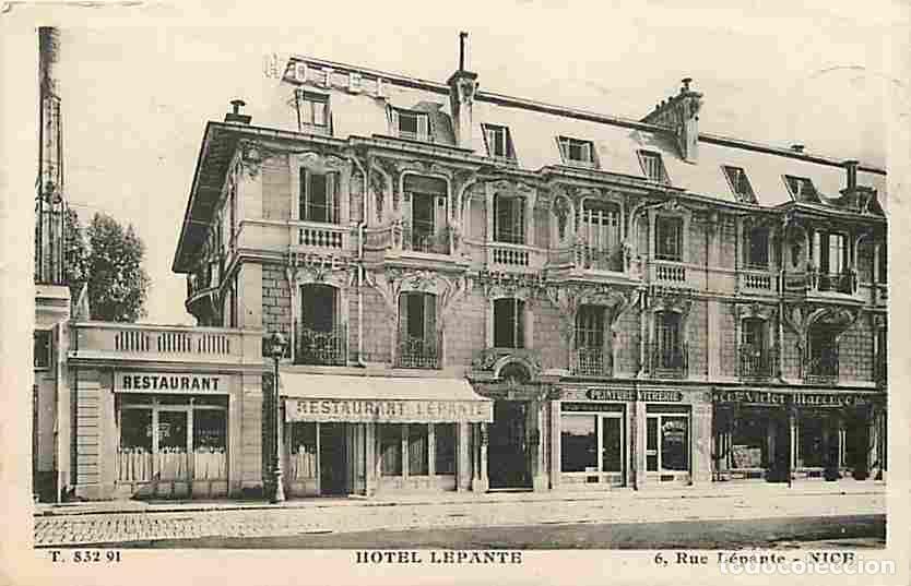 Postcards: France - 06 - Nice - Hotel Lepante - CPA - Voir Scans Recto-Verso