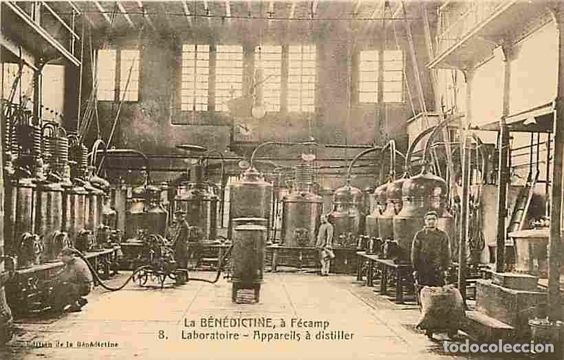 Postkarten: France - 76 - F&eacute;camp - La B&eacute;n&eacute;dictine - Laboratoire - Appareils &agrave; distiller - Anim&eacute;e - CPA - Voir Sc