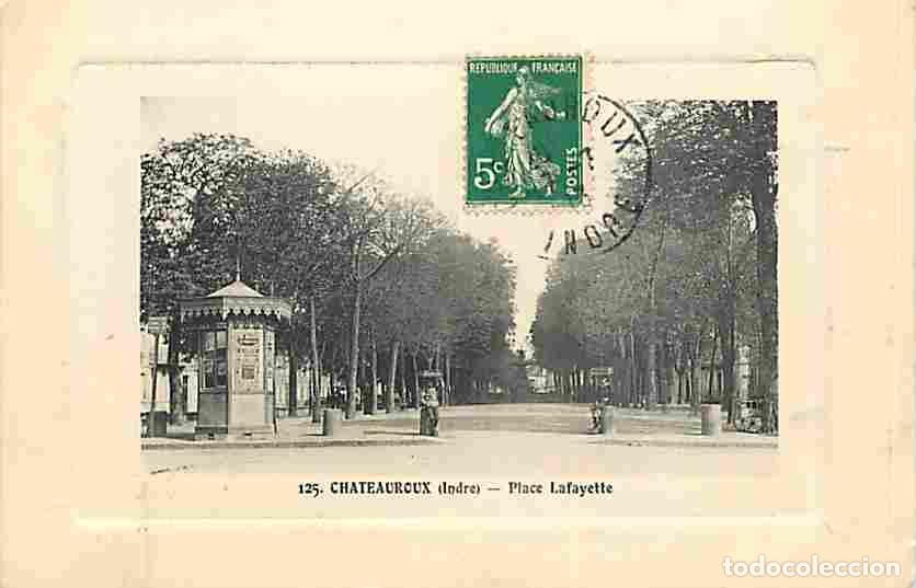 Postkarten: France - 36 - Chateauroux - Place Lafayette - Anim&eacute;e - CPA - Voir Scans Recto-Verso