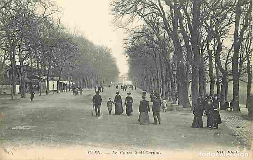 Postales: France - 14 - Caen - Le Cours Sadi Carnot - Anim&eacute;e - CPA - Voir Scans Recto-Verso