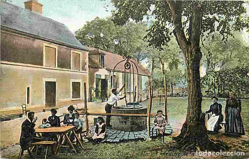 Cartoline: France - 78 - Saint Germain en Laye - La Maison Foresti&egrave;re de la Grille Royale - Anim&eacute;e - Coloris&eacute;e