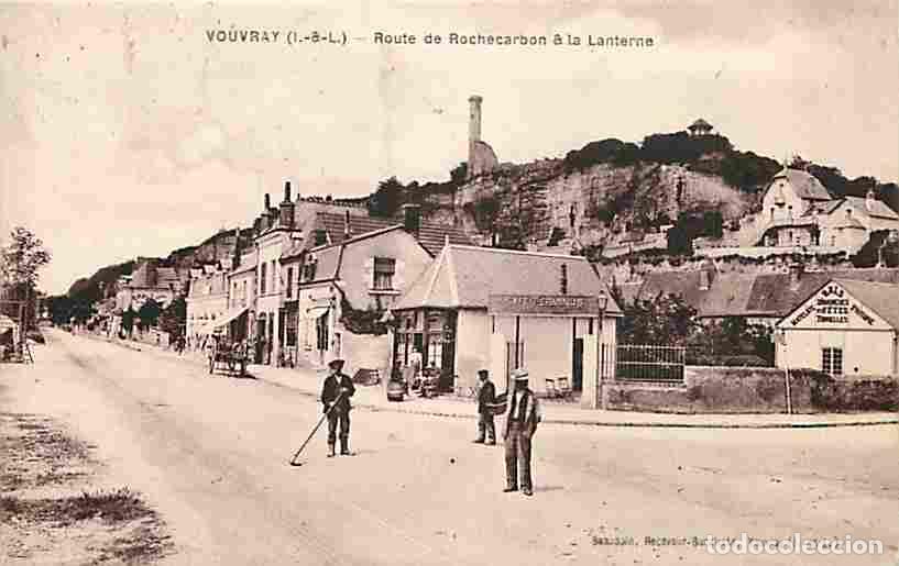 Cartoline: France - 37 - Vouvray - Route de Rochecarbon et la Lanterne - Anim&eacute;e - CPA - Voir Scans Recto-Verso