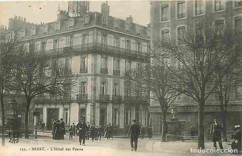 Cartoline: France - 29 - Brest - L'Hotel des Postes - Anim&eacute;e - CPA - Voir Scans Recto-Verso