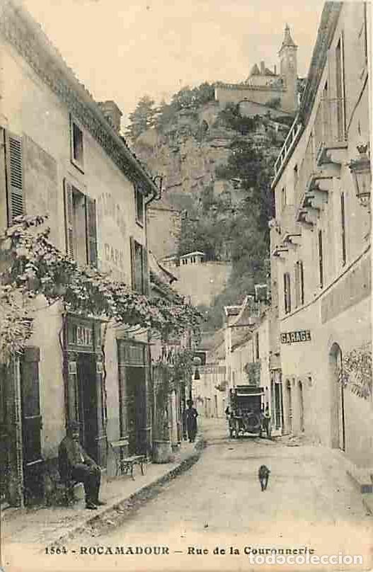 Cartoline: France - 46 - Rocamadour - Rue de la Couronnerie - Anim&eacute;e - Automobiles - CPA - Voir Scans Recto-Ver