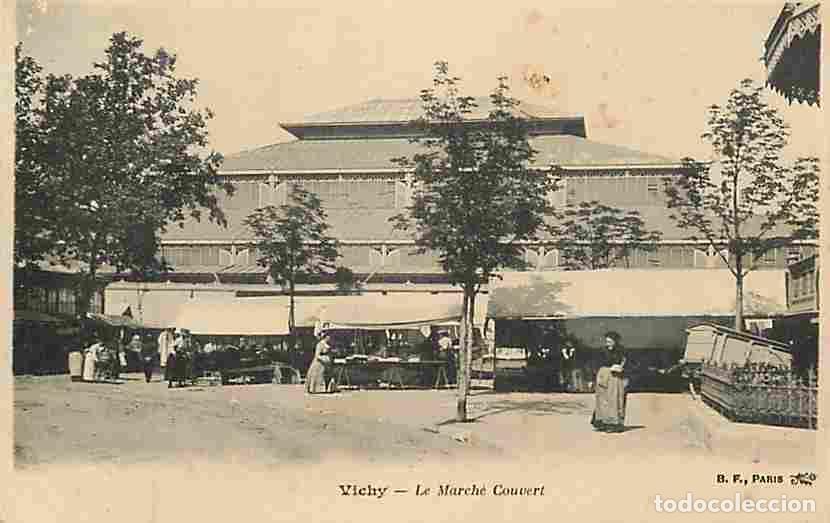 Cartoline: France - 03 - Vichy - Le March&eacute; Couvert - Anim&eacute;e - CPA - Voir Scans Recto-Verso