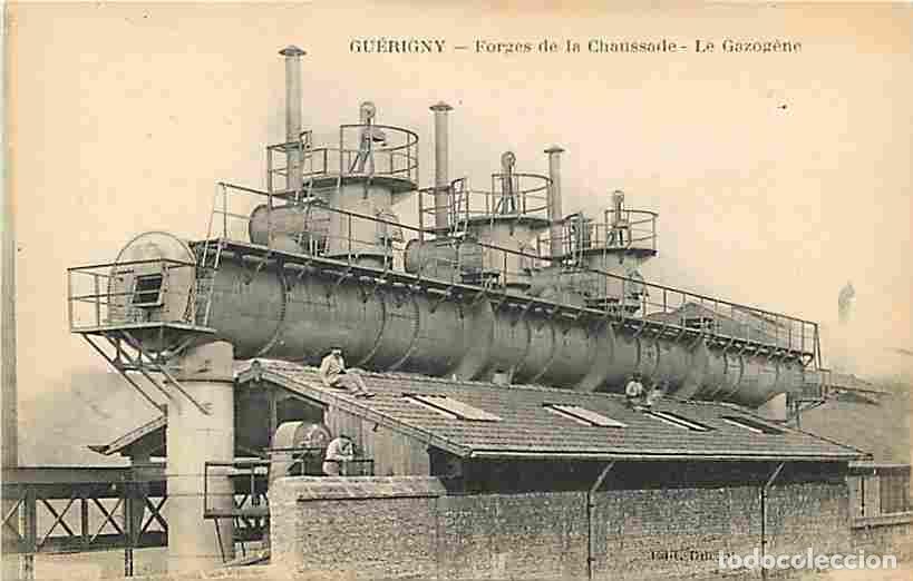 Postkarten: France - 58 - Gu&eacute;rigny - Forges de la Chaussade - Le Gazog&egrave;ne - Anim&eacute;e - Industrie - CPA - Voir Scan