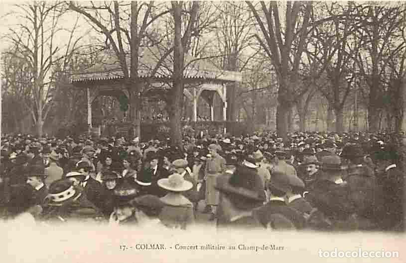 Postkarten: France - 68 - Colmar - Concert Militaire au Champ de Mars - Anim&eacute;e - CPA - Carte Neuve - Voir Scans