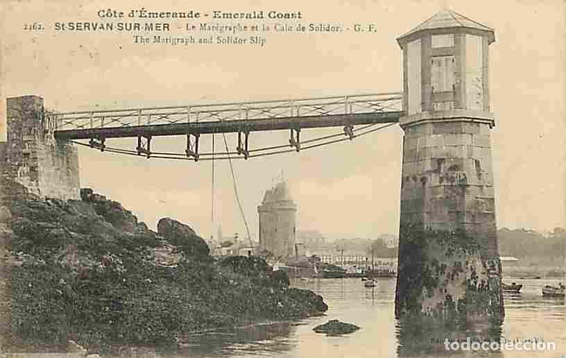 Postales: France - 35 - Saint Servan sur Mer - Le Mar&eacute;graphe et la Cale de Solidor - Correspondance - CPA - Ob