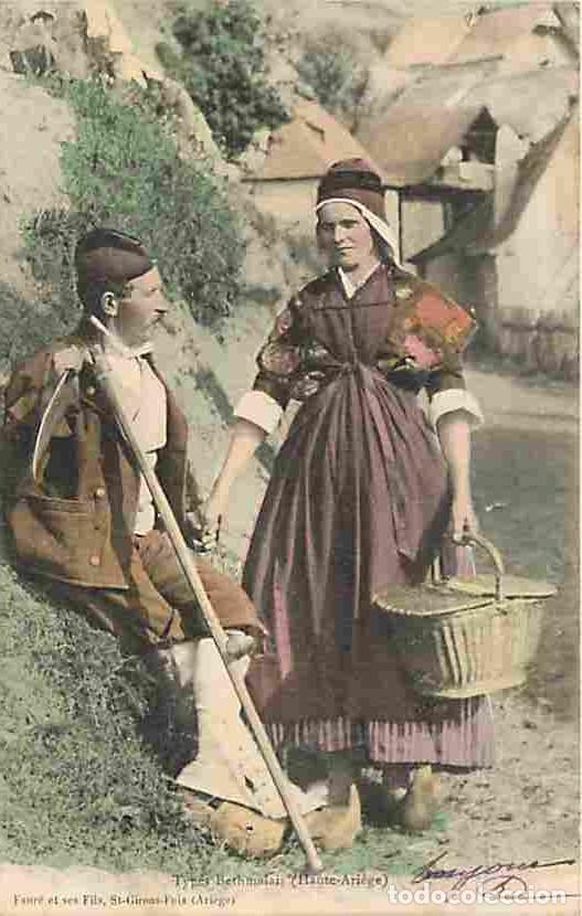 Postales: France - 09 - Ari&egrave;ge - Types Bethmalais - Haute Ari&egrave;ge - Anim&eacute;e - Coloris&eacute;e - Folklore - Pr&eacute;curseur